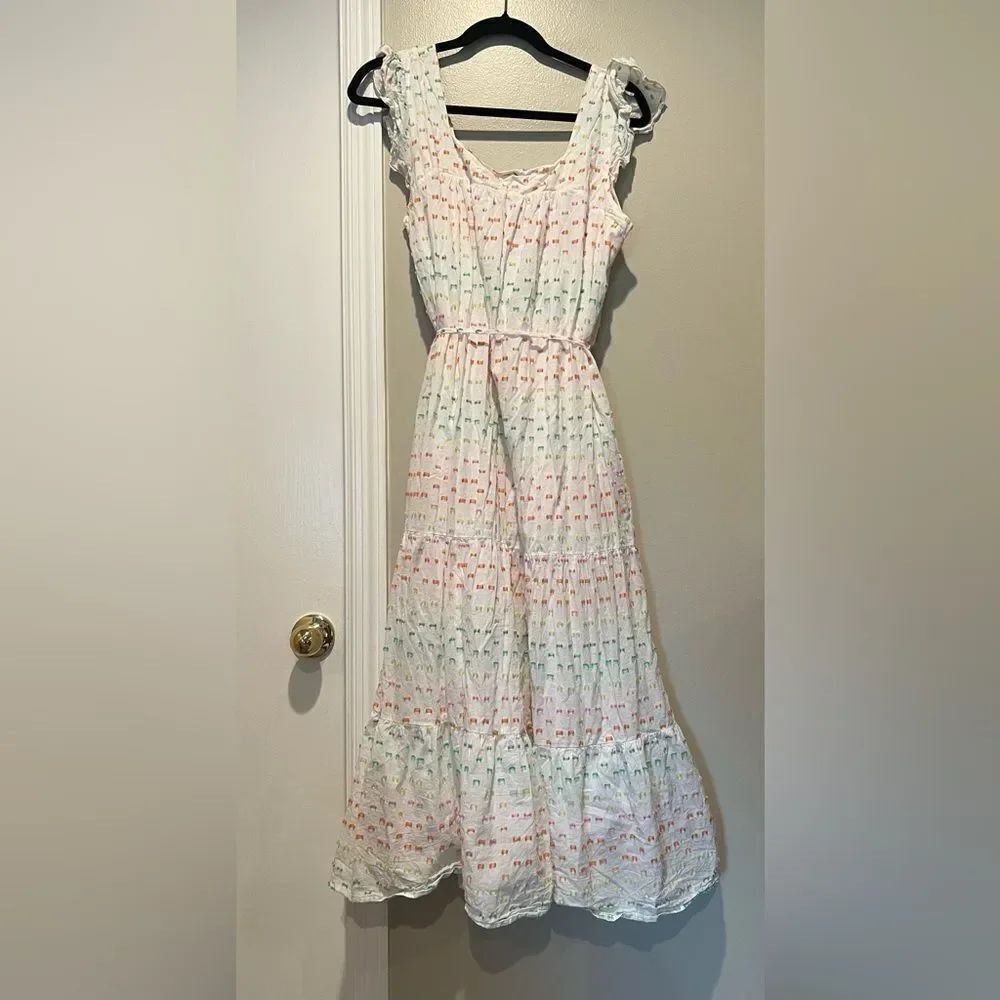 Draper James Patterned Midi Dress - Picture 6 of 11